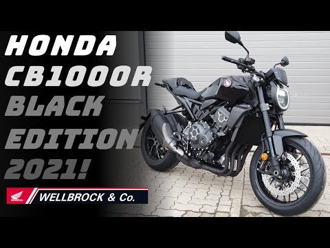CB1000R Black Edition 2021 Graphite Black walkaround