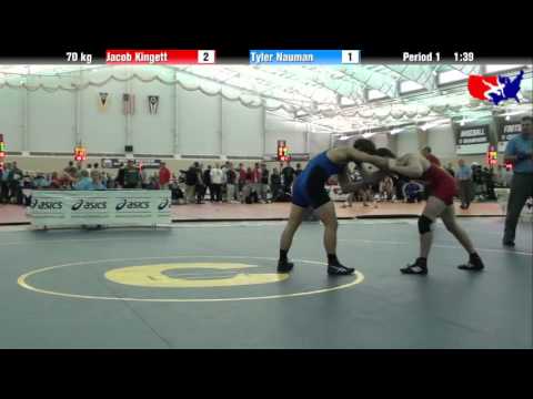 Jacob Kingett vs. Tyler Nauman at 2013 ASICS University Nationals - FS