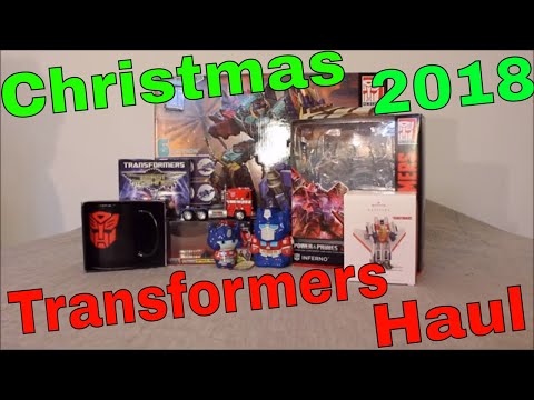 2018 Christmas Holiday Transformers Haul - GotBot True Review NUMBER 482