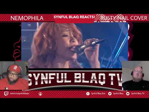 Paying homage to X JAPAN Synful Blaq Reacts - NEMOPHILA -  Rusty Nail Cover