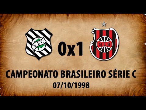 Figueirense 0x1 G.E.Brasil - Campeonato Brasileiro Série C 1998