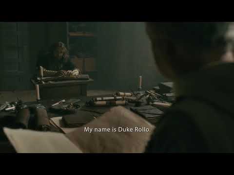 Vikings rollo learns french,  funny scene.