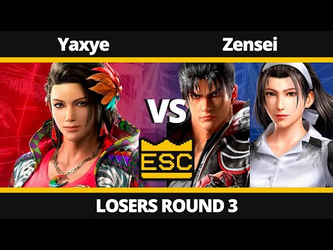 ESC 58 - Losers Round 3 - Yaxye (Azucena) Vs. Zensei (Jin, Jun) - Tekken 8 UK Local Tournament