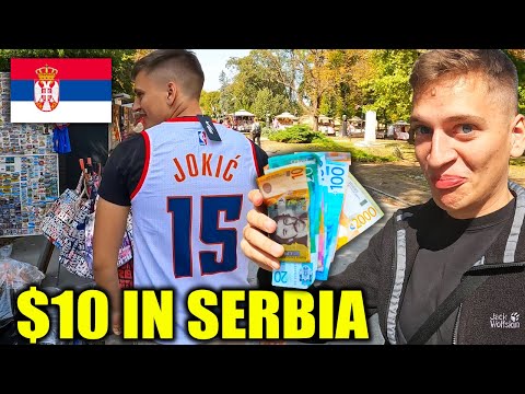 СРБИЈА ЈЕ СКУПА !? 🇷🇸 Ово је оно што вам заиста 10 долара купује у Београду!!