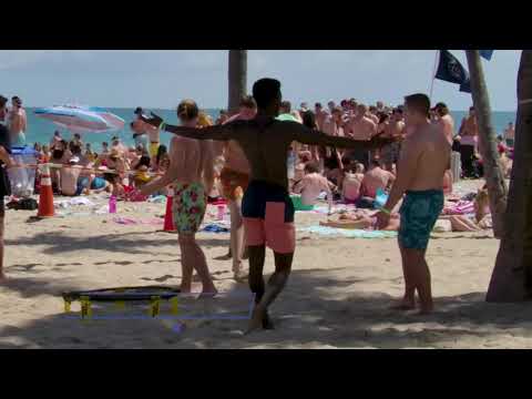 4k VIDEO BEACH walk in SPAIN Costa Brava Girona Walking tour