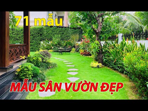 71 Mẫu sân vườn đẹp