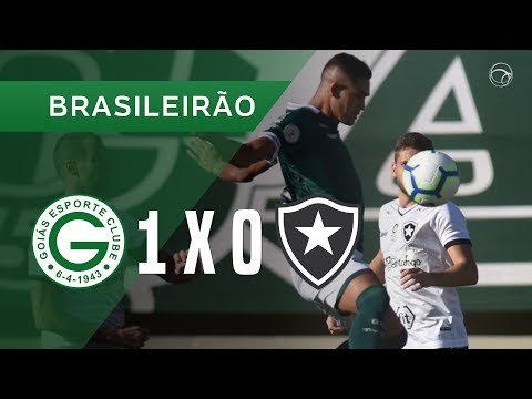 GOIÁS 1 X 0 BOTAFOGO - GOL - 19/05 - BRASILEIRÃO 2019