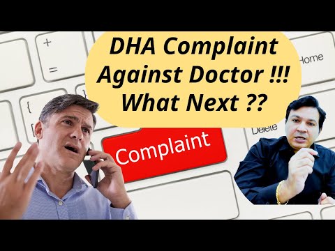 What happens after a complaint is submitted against Doctor in DHA ?  Every Doctor might be worried! — Dubai healthcare video by Spectronix Consultancy