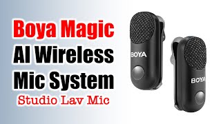 BOYA MAGIC AI-Powered Transformable Mic LAV TEST!