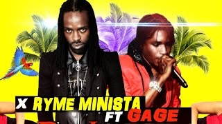 Rhyme Minista Ft. Gage - Bounce - July 2014