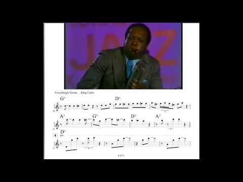 King Curtis on Everything's Gonna Be Alright