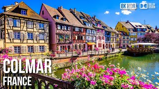 Colmar, Picturesque Medieval Fairytale Streets - 🇫🇷 France [8K HDR] Walking Tour
