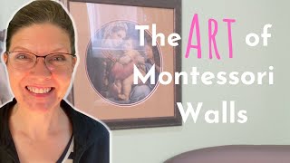 What is on My Montessori Classroom Walls // Toddler Montessori Teacher Explains Artwork in Classroom