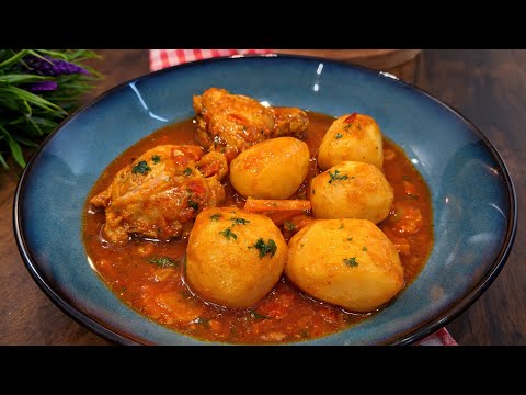 Pileći paprikaš 🍲 Ručak za cijelu porodicu