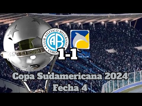 "Hinchada de Belgrano VS Delfin en el Kempes por la Copa Sudamericana 2024" Barra: Los Piratas Celestes de Alberdi • Club: Belgrano • País: Argentina