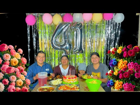¡Así Celebramos el cumpleaños de mi mamá con mi familia - NATHALIA