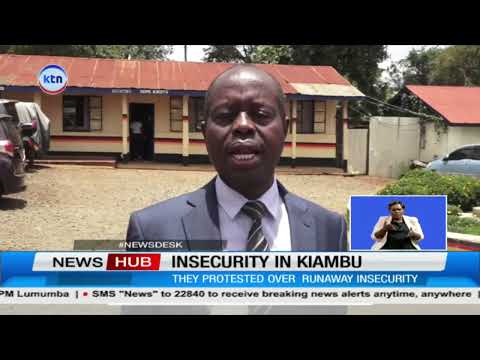 Demonstrations erupt in Thogoto over insecurity and controversial death of Victor Karani