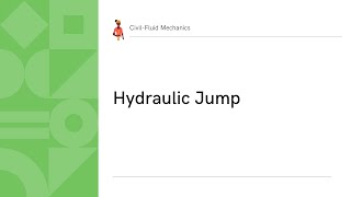 Hydraulic jumps -Solved problems