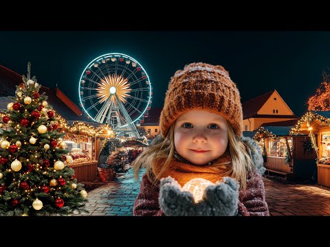 Europe’s Most Beautiful Christmas Market | A Magical 4K Walking Tour in Sibiu