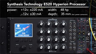Video thumbnail for Video Manual: Synthesis Technology E520 Hyperion Processor by Chris Meyer: Learning Modular + Alias Zone
