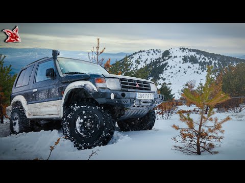 ICY Trails Ruined Our Adventure.. (We Broke The Pajero) | ENG SUBS