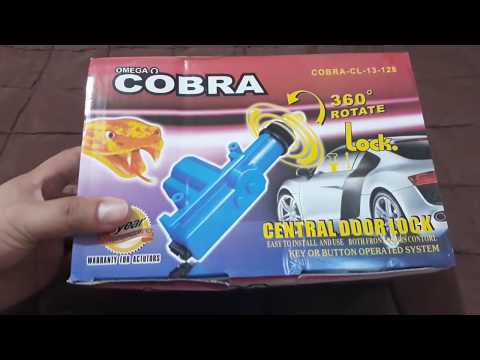 Car Central Door Lock with Keyless Entry Video