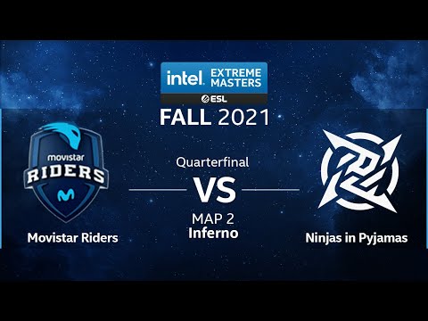 CS:GO - Ninjas in Pyjamas vs. Movistar Riders [Inferno] Map 2 - IEM Fall 2021 - Quarterfinal - EU