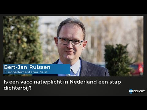 Uitgelicht! 9 april 2021 - Bert-Jan Ruissen (SGP) over een vaccinatieplicht in Nederland