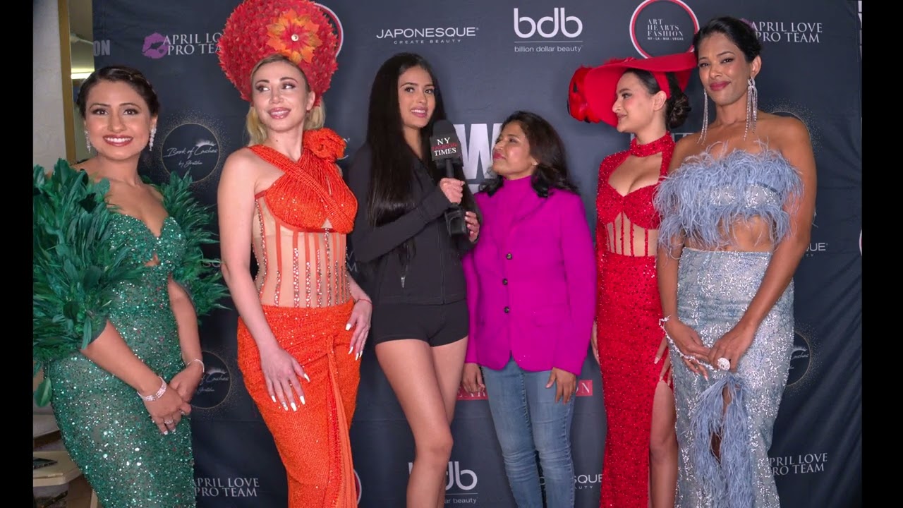 Model Meghana interviews Designer of Drisha's Closet and models @artheartsfashion NYFW