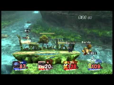 WB 2 - Miquel (Pikachu) & Marc (MK) VS Robo-Luigi (ROB) & Bardo (D3)- BF - Vinaros