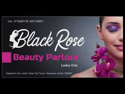 Black Rose Beauty Parlour 50% offer - Kavali