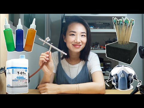 Airbrush Basics 01: Essential Setup, Tools & Paints