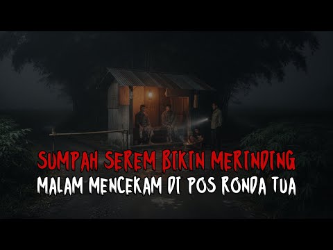 MALAM MENYERAMKAN DI DESA !! KISAH MALAM MENCEKAM JAGA DI POS RONDA TUA