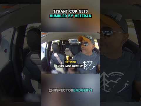 TYRANT COP GETS HUMBLED BY VETERAN DRIVER