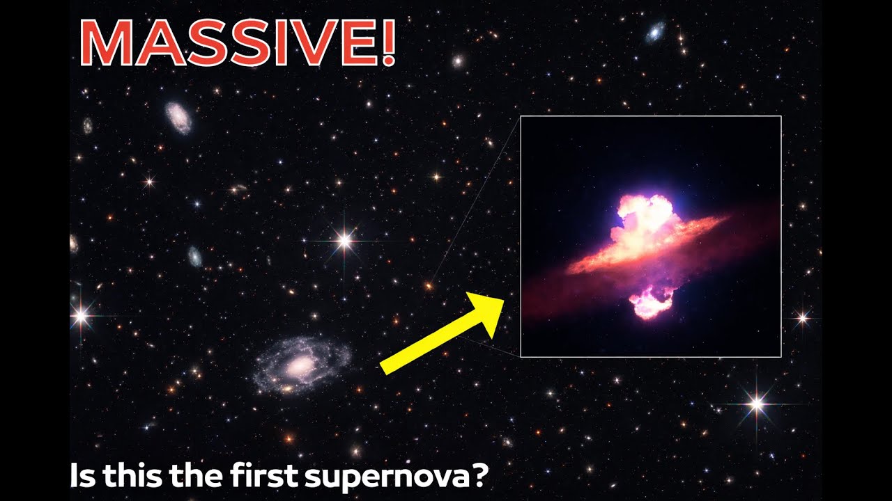 UNBELIEVABLE! JWST Just Found the Earliest Supernova in History
