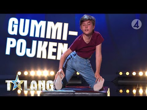 Adam får alla att häpna med sin vighet