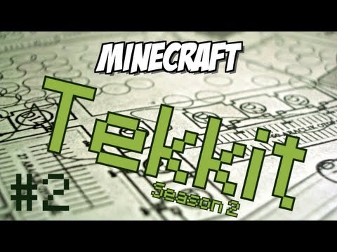 Minecraft Tekkit Season 2 Part 2 - Moving To The Jungle RUBBER ALREADY OMG