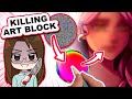Killing My ART BLOCK With A TikTok Art Challenge