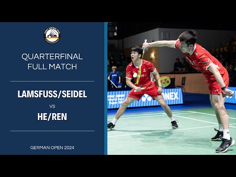 Lamsfuss/Seidel (GER) vs He/Ren (CHN) | FULL MATCH