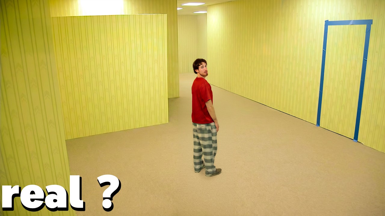 How I Made The Backrooms In Real Life
