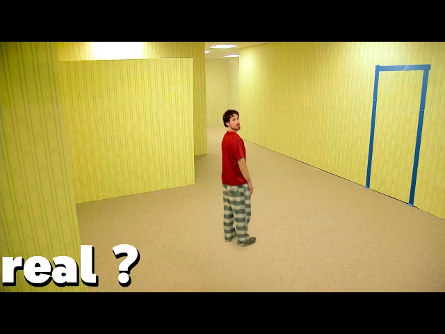 How I Made The Backrooms In Real Life