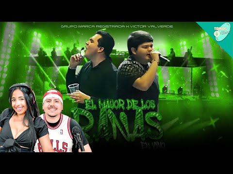 Grupo Marca Registrada x Víctor Valverde - El Mayor de los Ranas [En Vivo] | 🇦🇷 🇲🇽 Reacción