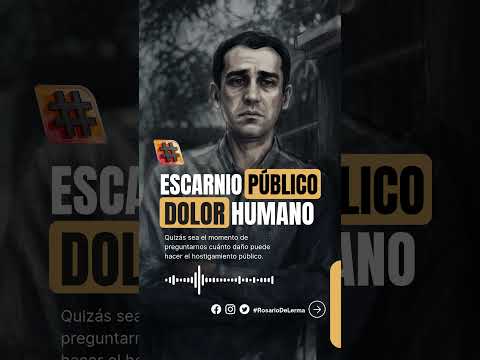 Matias Cruz #RosarioDeLerma Escarnio Público, dolor humano.