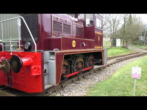 "Rocks by Rails" - The Living Ironstone Museum at Cottesmore, Rutland, England. Filmed on 1.4.24