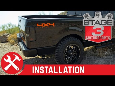 2004-2008 F-150 MBRP Installer Series 3 Inch Single Side Exit Cat Back Exhaust Install