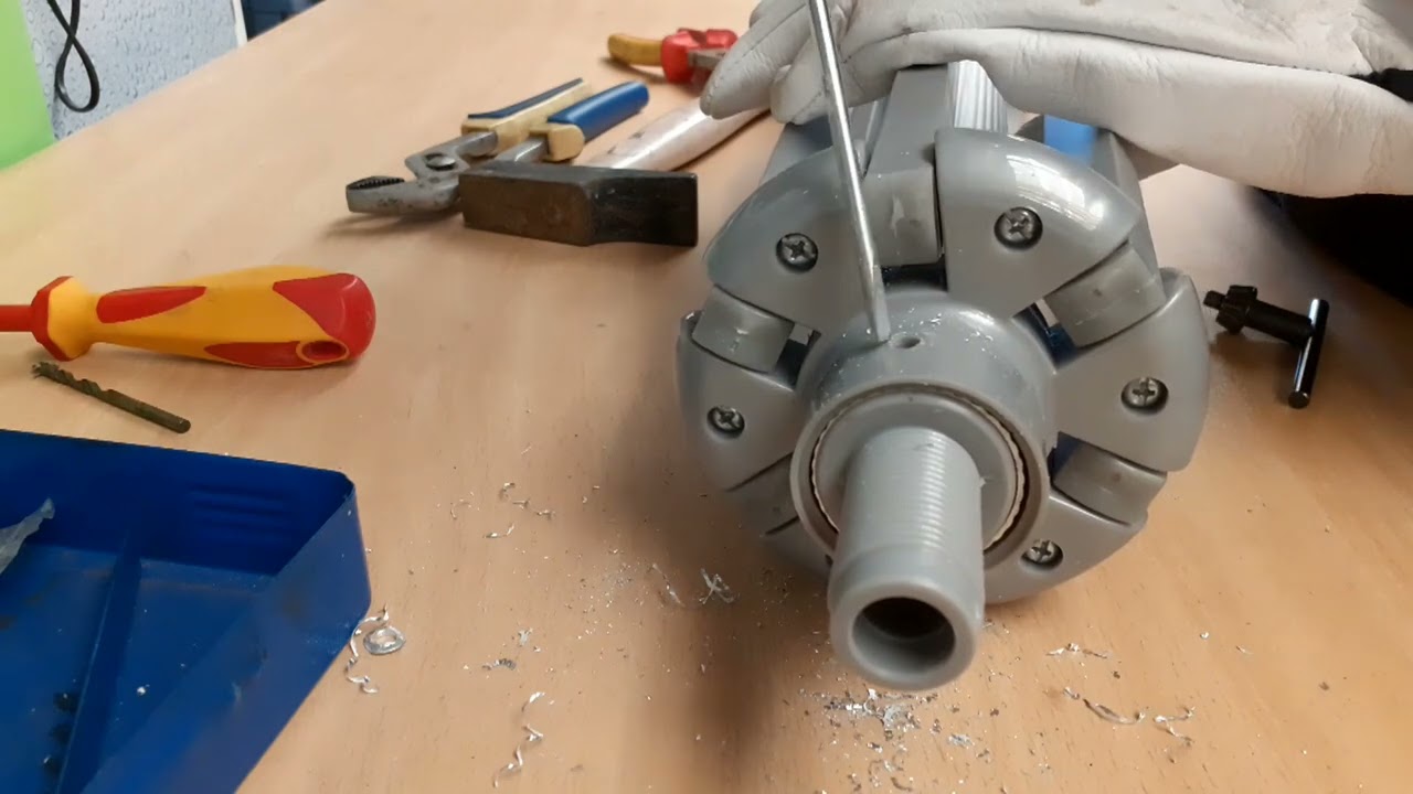 Réparer un parasol inclinable