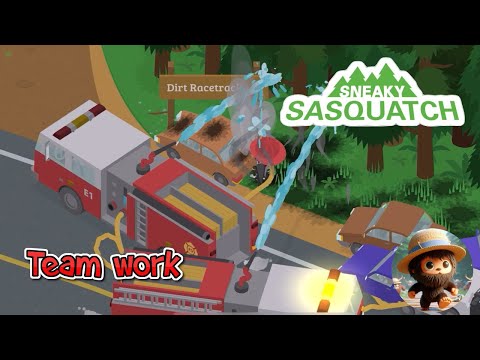 Sneaky Sasquatch - Team work for Fighting the Wild Fire