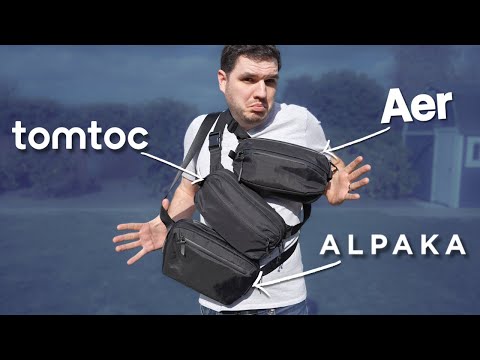 One of these has a fatal flaw. Comparing three popular EDC sling bags.