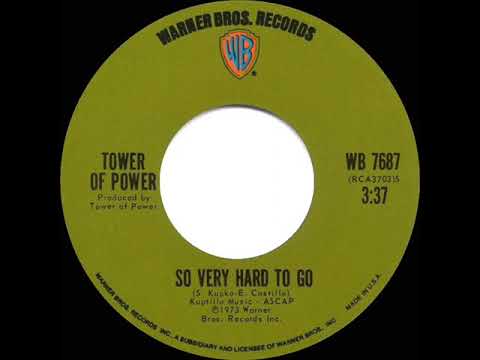 1973 HITS ARCHIVE: So Very Hard To Go - Tower Of Power (stereo 45)