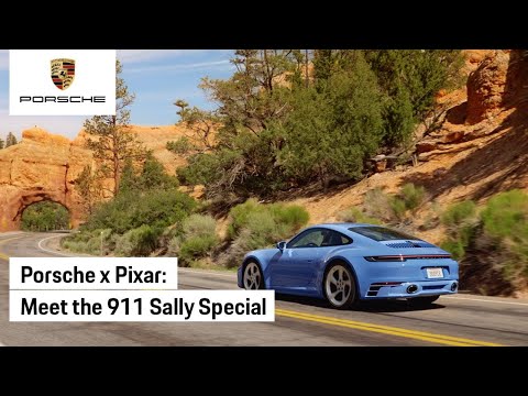 Porsche and Pixar collaborate on a one-of-one car: the Sally Special